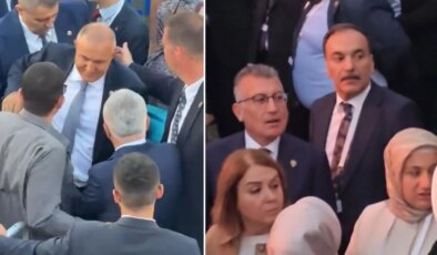 Partilerinden istifa eden milletvekilleri Ömer Karakaş ve Mustafa Bilici AK Parti’nin 25. yıl programına katıldı