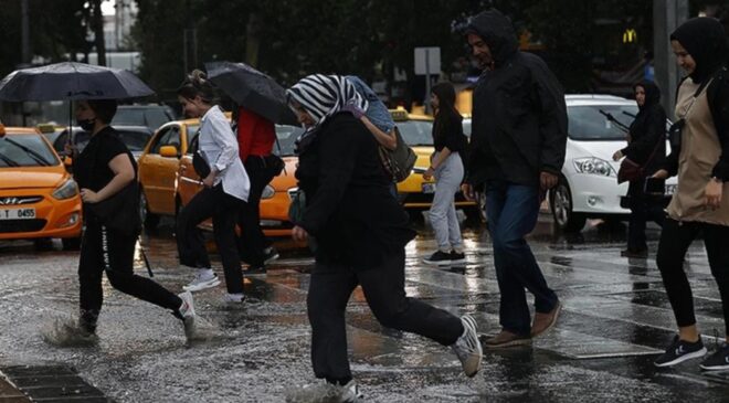 Pazar planları suya düştü! Yurt genelinde sağanak uyarısı