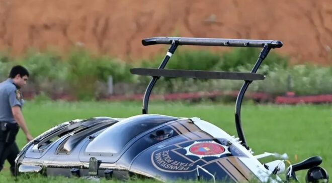 Pensilvanya’da uçak ile helikopter çarpıştı: 1 ölü, 2 yaralı