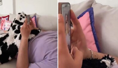 Hamile kadına bu yapılır mı? Kocasını kayda alıp “Ne yapayım?” diye sordu