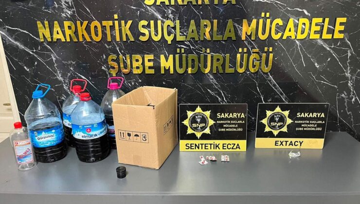 Emniyet güçlerini tehdit eden şahsın evinden zehir deposu çıktı