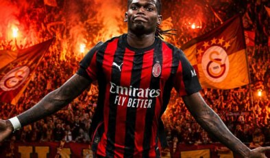 Galatasaray’ın yeni transferi Rafael Leao, İstanbul’da