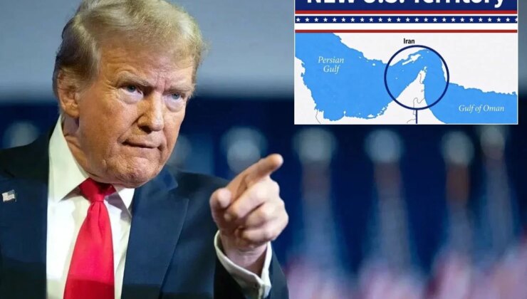 Trump rahat durmuyor! Paylaştığı haritaya bakın