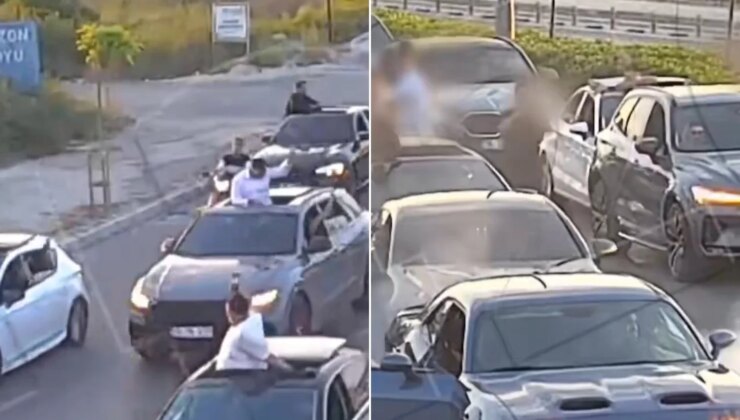 Yolu trafiğe kapatan düğün konvoyuna rekor ceza