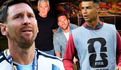 Ronaldo’dan babasını kaybeden Messi’ye başsağlığı