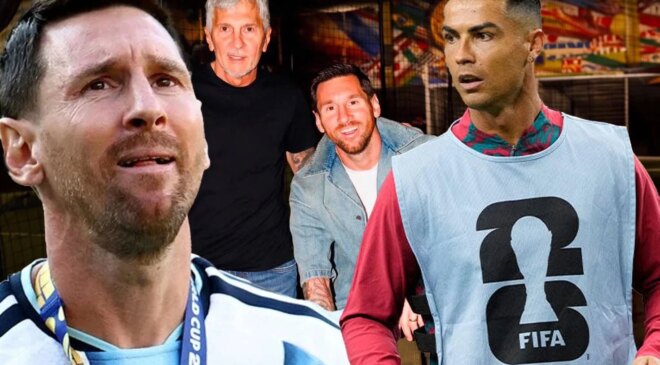 Ronaldo’dan babasını kaybeden Messi’ye başsağlığı
