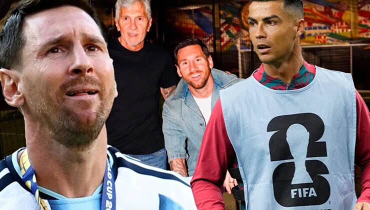 Ronaldo’dan babasını kaybeden Messi’ye başsağlığı