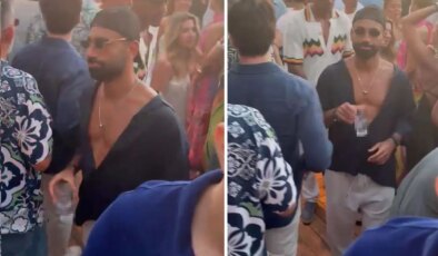 Mikonos’ta Salah ile karşılaşan Türk taraftardan Mısırlı yıldıza binlerce beğeni alan çağrı