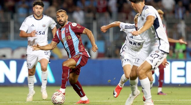 Salah ilk kez sahaya çıktı! Trabzonspor sezona 1 puanla başladı