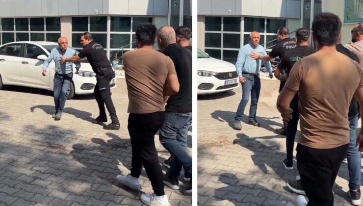 Denizlispor tesislerinde gerginlik! Taraftar, başkana saldırmaya kalktı