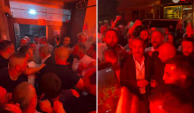 UltrAslan lideri Sebahattin Şirin’e çoşkulu karşılama
