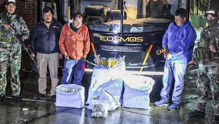 Sao Paulo FC’nin takım otobüsünde 86 kilo esrar yakalandı