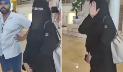 Skandal olay! Sırf çarşaflı diye kadını su parkından kovdular