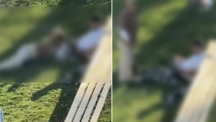 Parkta uygunsuz görüntüler bitmiyor! Bu kez Pendik’te kaydedildi