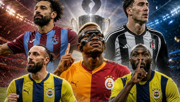 Yapay zeka Süper Lig’in gol kralını şimdiden açıkladı! Osimhen, Vlahovic, Lukaku, Onuachu…