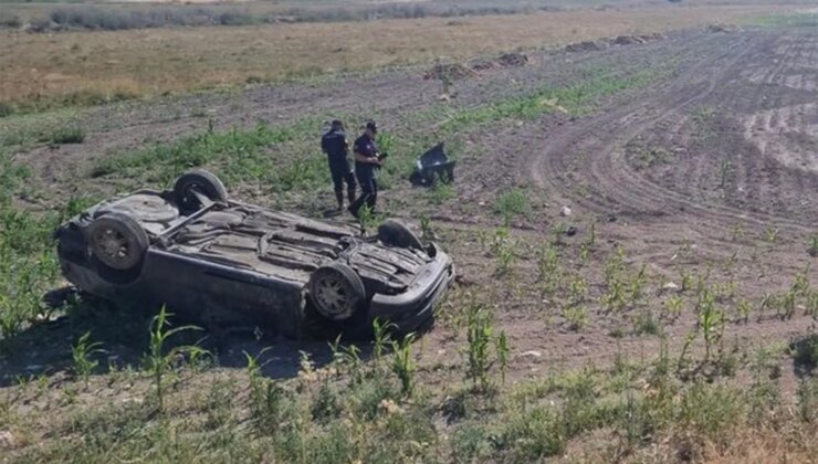Kayseri’de takla atan otomobilde 2 kişi hayatını kaybetti