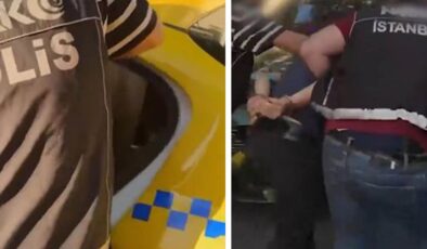 Taksi bu kez yolcu taşımadı! Gerçek durdurulunca ortaya çıktı