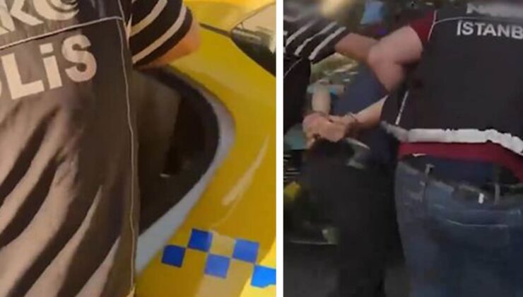 Taksi bu kez yolcu taşımadı! Gerçek durdurulunca ortaya çıktı