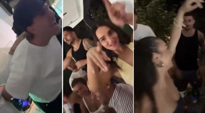 Tanıdınız mı? Ünlü isim içip içip kendinden geçti
