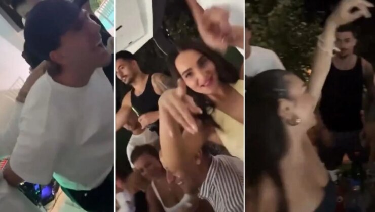 Tanıdınız mı? Ünlü isim içip içip kendinden geçti