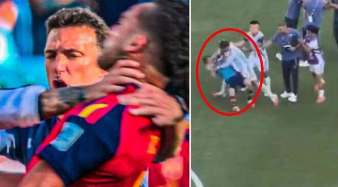 Dünya Kupası finalinde rakip futbolculara saldıran Paredes’e tarihi ceza