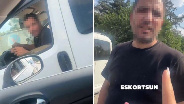 Trafikte tartıştığı kadına “Sen eskortsun” deyince olanlar oldu