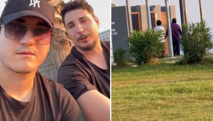 Plajdaki tesettürlü kadınları videoya çekip hakaret yağdırdılar