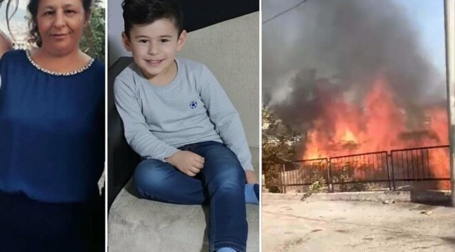 İzmir’i yasa boğan olay: Anneanne ile torunu yangında can verdi