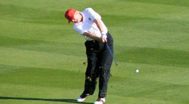 Trump’ın golf sahasında alarm: F-16’lar iki uçağı engellemek için havalandı