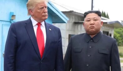 Trump, Kim Jong Un’la fotoğrafını paylaştı: Çok iyi geçiniyoruz
