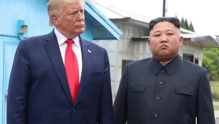 Trump, Kim Jong Un’la fotoğrafını paylaştı: Çok iyi geçiniyoruz