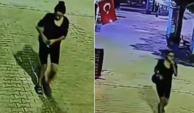Bayrağa çirkin saldırı! Polis her yerde bu kadını arıyor