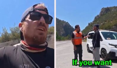 Bisikletiyle Türkiye’yi gezen turist konukseverliğe hayran kaldı