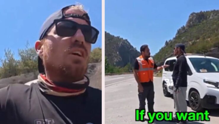 Bisikletiyle Türkiye’yi gezen turist konukseverliğe hayran kaldı
