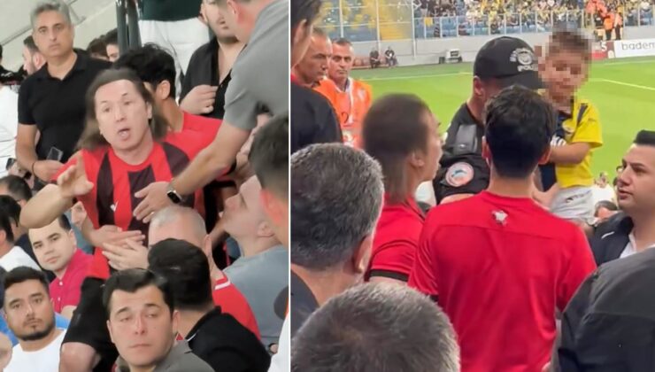 Fenerbahçe formalı çocuğa tribünde müdahale etmişti! Tribün zorbasına gözaltı kararı
