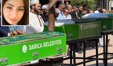 Denizde ölü bulunan 3 kardeşe acı veda! Doğum gününde son yolculuğuna uğurlandı