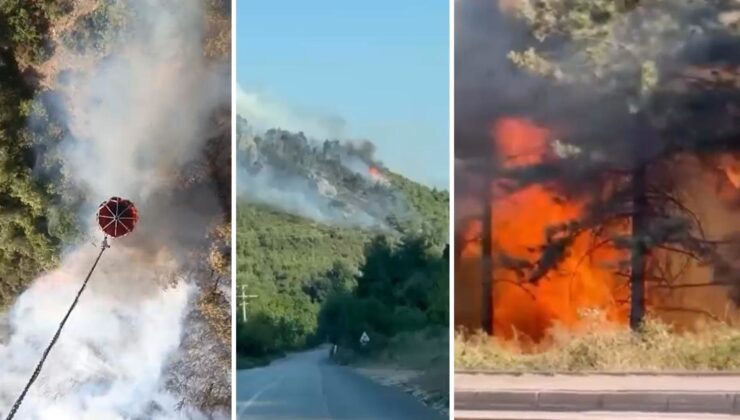 Uludağ’ın etekleri yanıyor! Aynı anda 3 noktada orman yangını