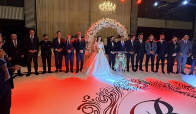 Ünlü iş insanı Yavuz Kahriman’ın oğlu dünyaevine girdi! Halaya duran isimler dikkat çekti