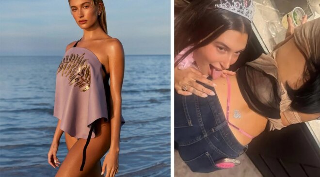 Ünlü model partide sınırları zorladı! Yaptığı hareket şaşırttı