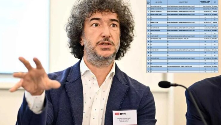 Vergi rekortmenleri listesine giren Avukat Gönenç Gürkaynak’tan sitem dolu sözler