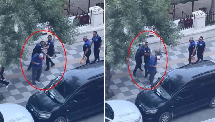 Vicdanları yaralayan görüntü! Neyse ki o zabıta için gereken yapıldı