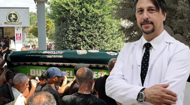 Viyadükte ölü bulunan uzman doktor Erkut Karaca son yolculuğuna uğurlandı