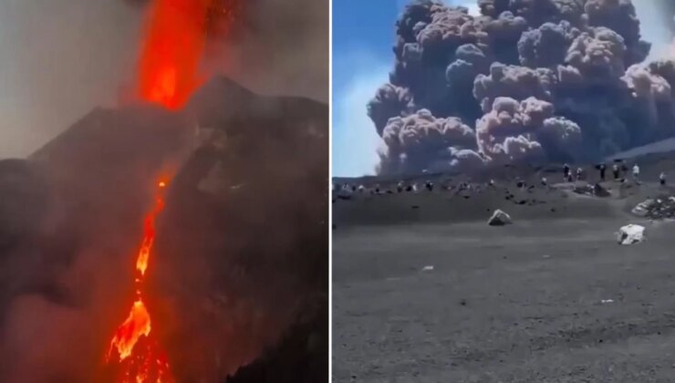 Etna’nın külleri kıtalararası bir krize dönüştü! Hava trafiği felç oldu