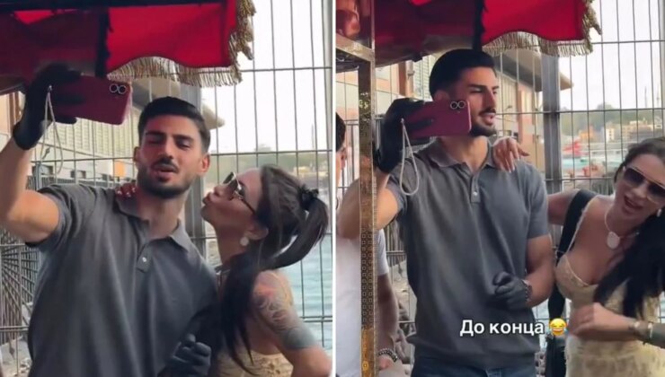 Yakışıklı mısırcıyı kızdıran öpücük