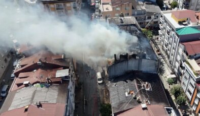 Gaziosmanpaşa’da çatı katında yangın: 1 ölü