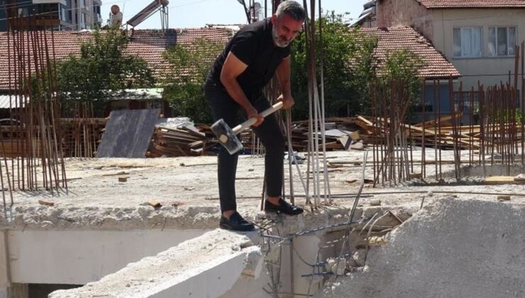 Müteahhit kendi yaptığı binayı “Bu vebali taşımam” diyerek ihbar etti! Hepsi yıkılacak