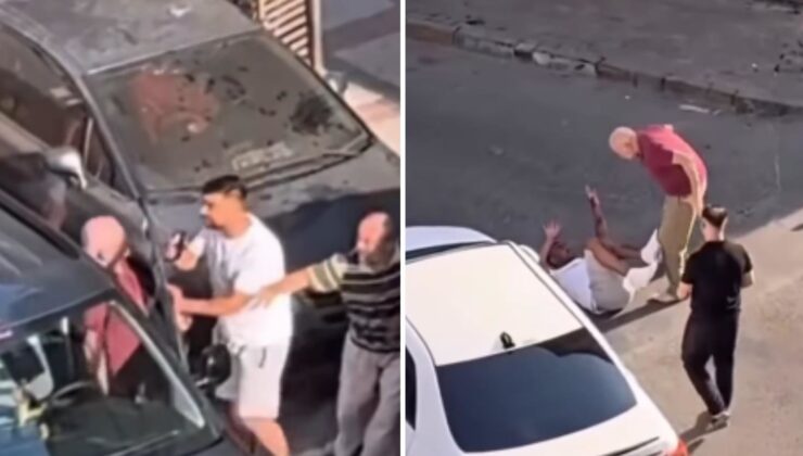 Yaşlı gördü horozlandı: Sopayı yiyince duruldu