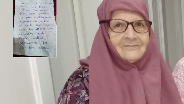 Alzheimer hastası Kadın evden not bırakıp kayboldu