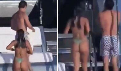 Yata çıkması için hamile eşine yardım etmeyen ünlü isim eleştirilerin hedefinde