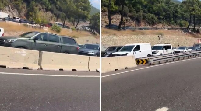 Yaz mevsiminin bitmesine günler kala tatilciler dönüş yoluna çıktı